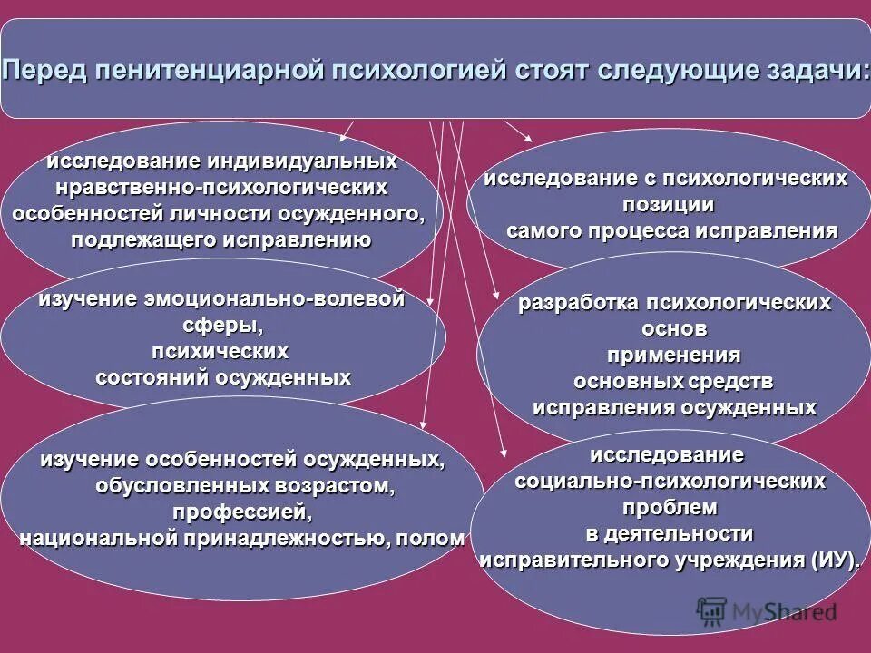 Психологические особенности определение. Задачи пенитенциарной психологии. особенности личности осужденного. проблемы пенитенциарной психологии. психология личности осужденного.
