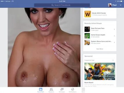 Facebook porn pages