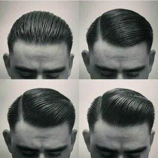 Center parting