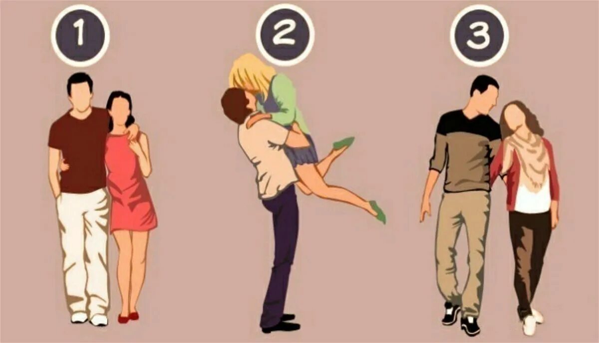 Выберите самую счастливую пару. Психологический тест на отношения. Типы пар в отношениях рисунки. Выбери пару. Типы пар в отношениях.