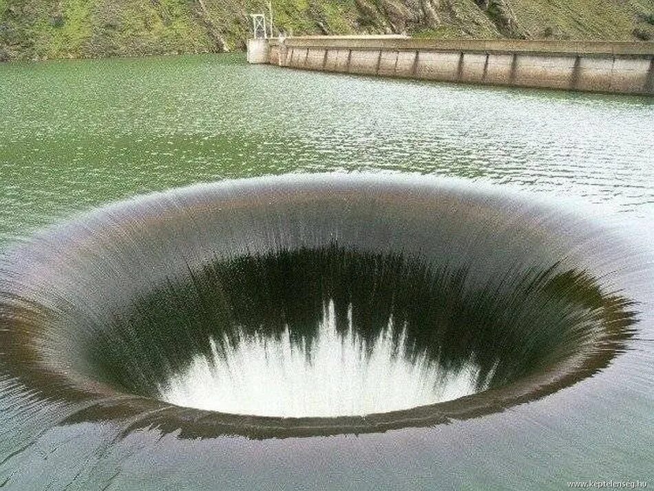 Самая большая воронка в мире