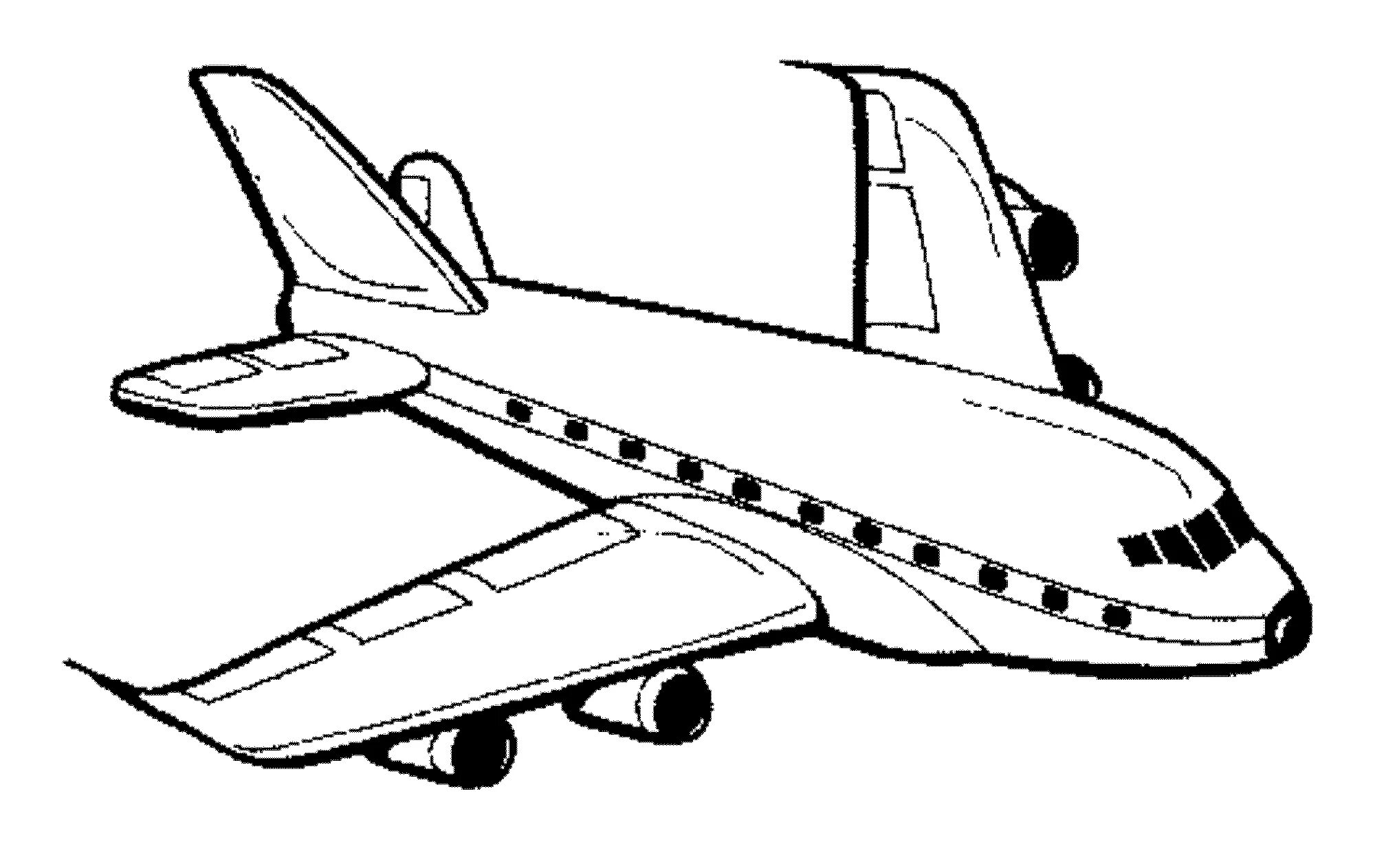 airplane coloring pages - Clip Art Library