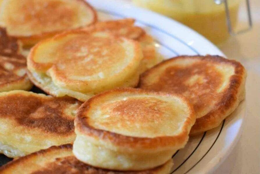 Рецепт пышных пышных постных оладий