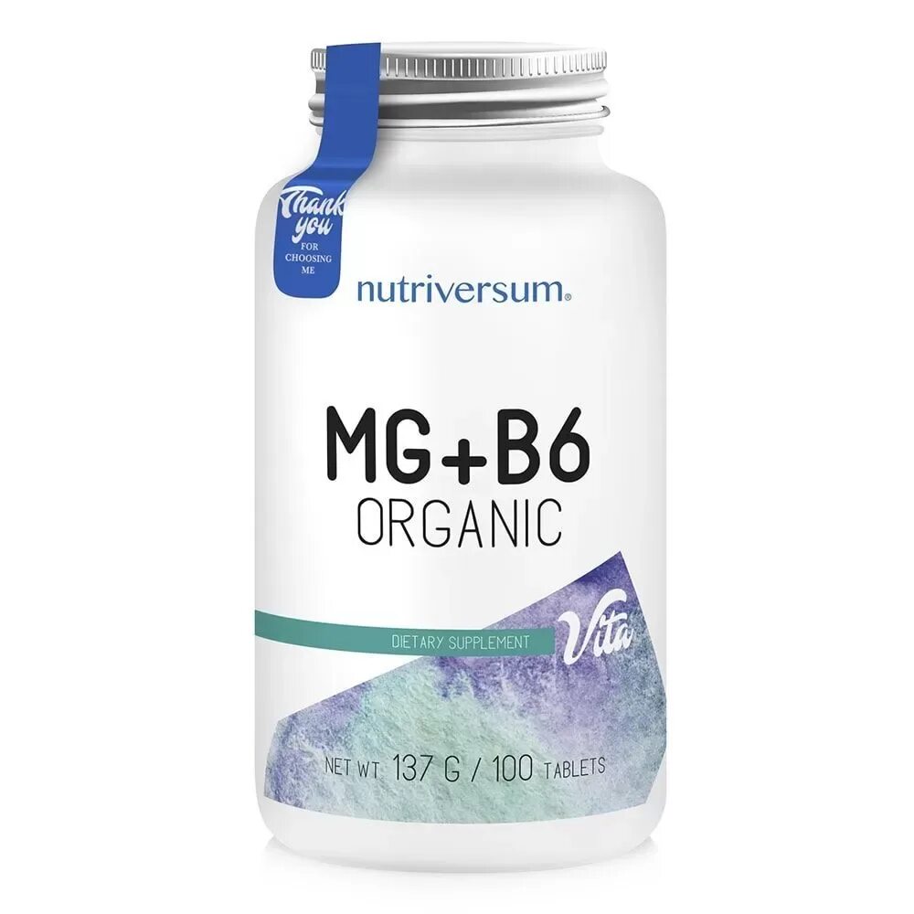 Б6 100 мг. Vita mg+b6 organic, 100 таб. магний б6 нутриверсум. mg+b6. магний в 6 в спортпит.