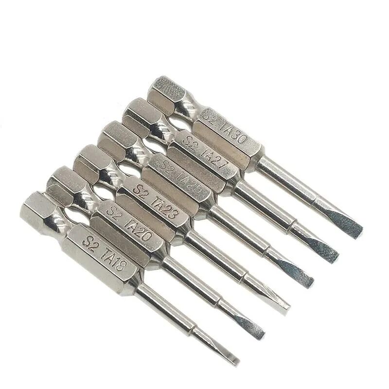 Биты u образные 5post. 6мм u-образная. Отвертки torx — t5, t6, t9. Бита ph1х100 удлиненная шестигранная. Бита треугольная s2 ta25.