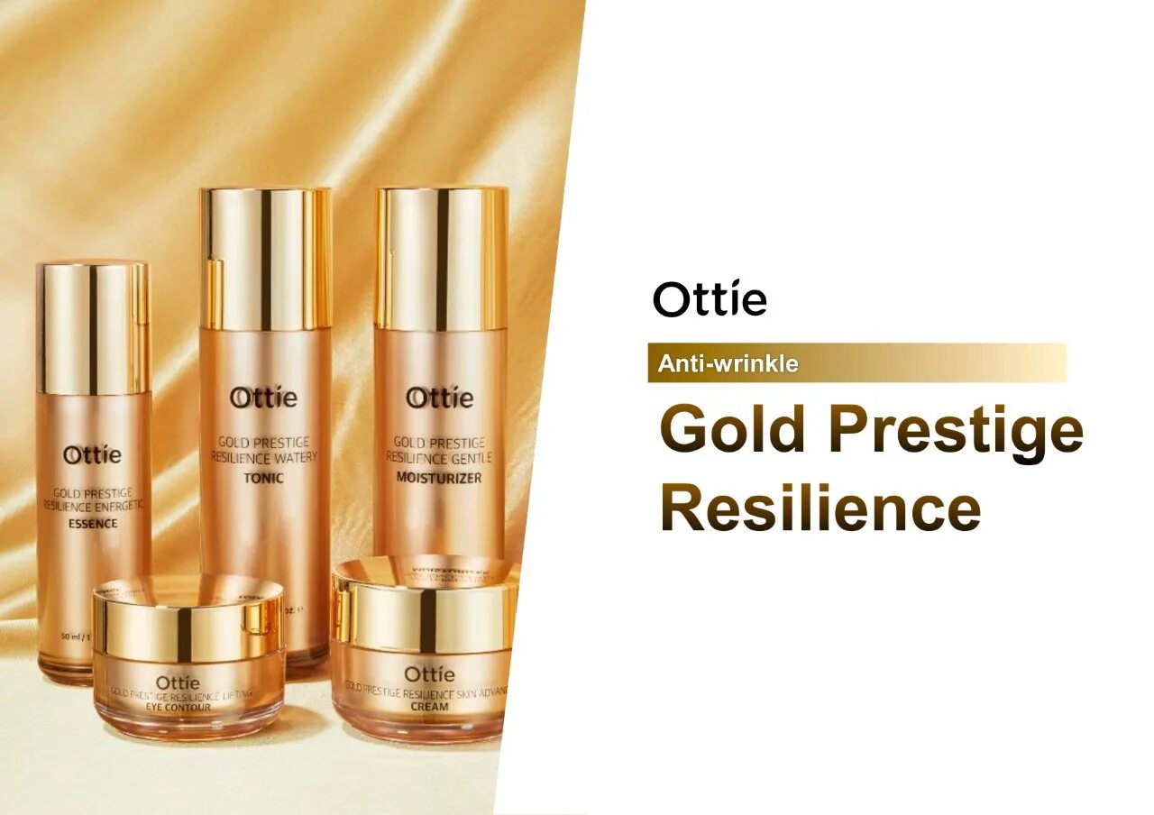 Gold advanced. Gold Prestige Resilience energetic Essence. Ottie Gold Prestige Resilience energetic Essence. Ottie Gold Prestige Resilience набор. А Ottie Gold Prestige Resilience Advanced Cream, 50 мл.