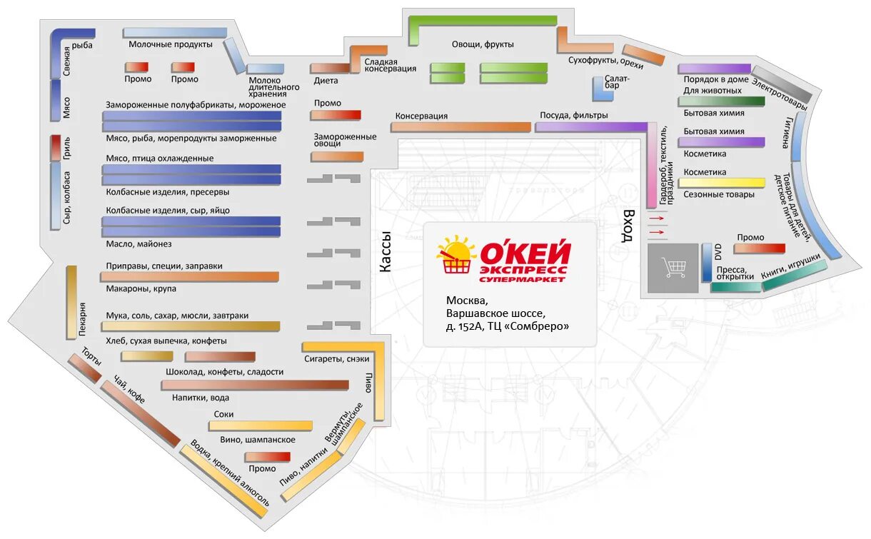 Список магазинов книг