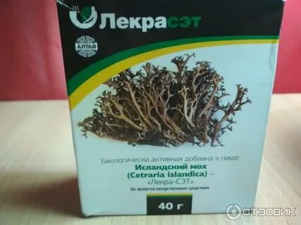 Экстракт исландского мха