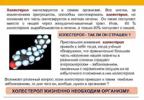 Холестерол повышен что это