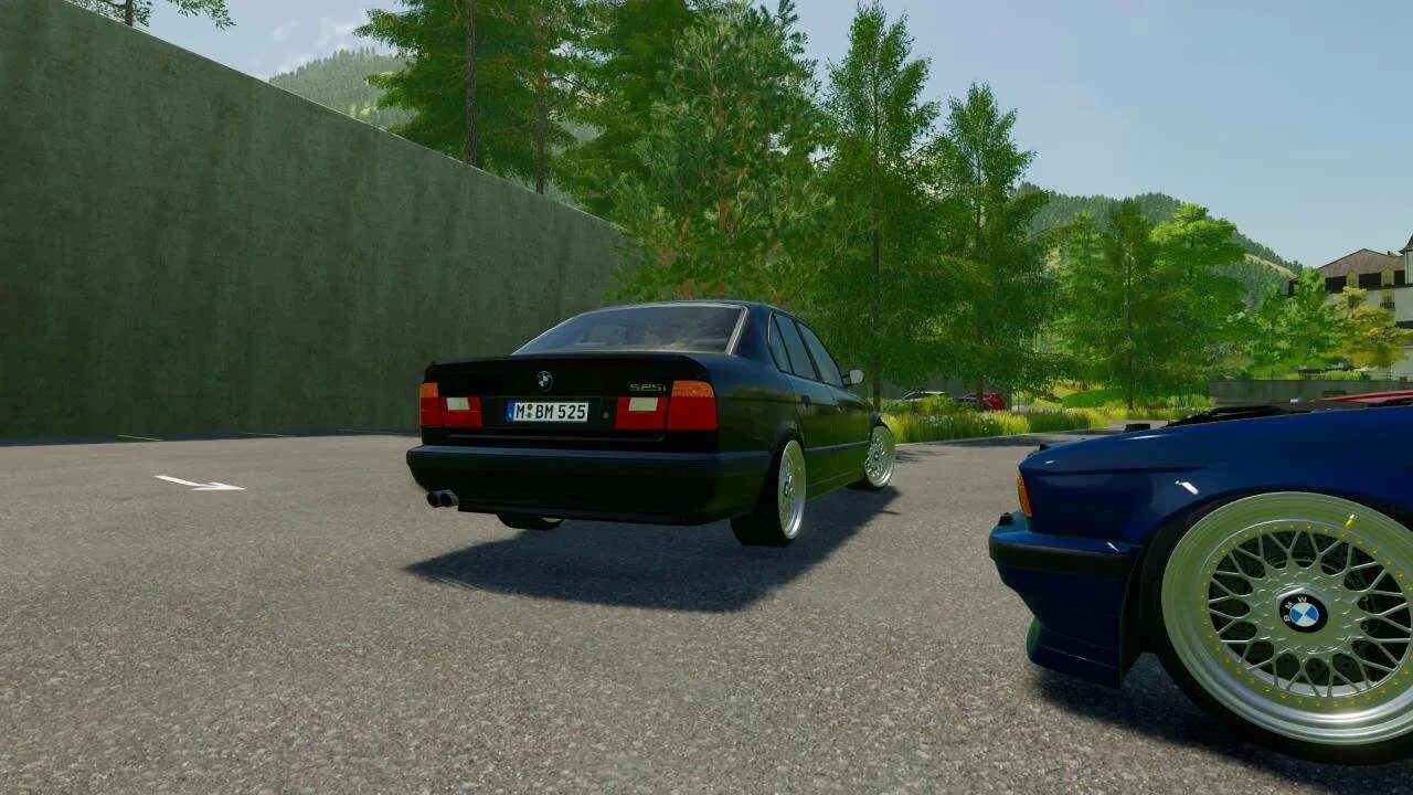 Фс 22 мод бмв. Bmw m5 e34 и семерка. bmw e34 пятерит. bmw m5 2025 красная. бмв ресторатора 2025.