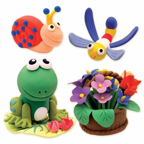 Лепим из пластилина с детьми. Лепка из массы для лепки. Животные из теста для лепки для детей. Изделия из пластилина для детей. Что слепить из массы для лепки.