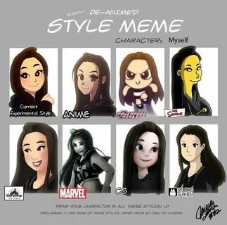 Different characters