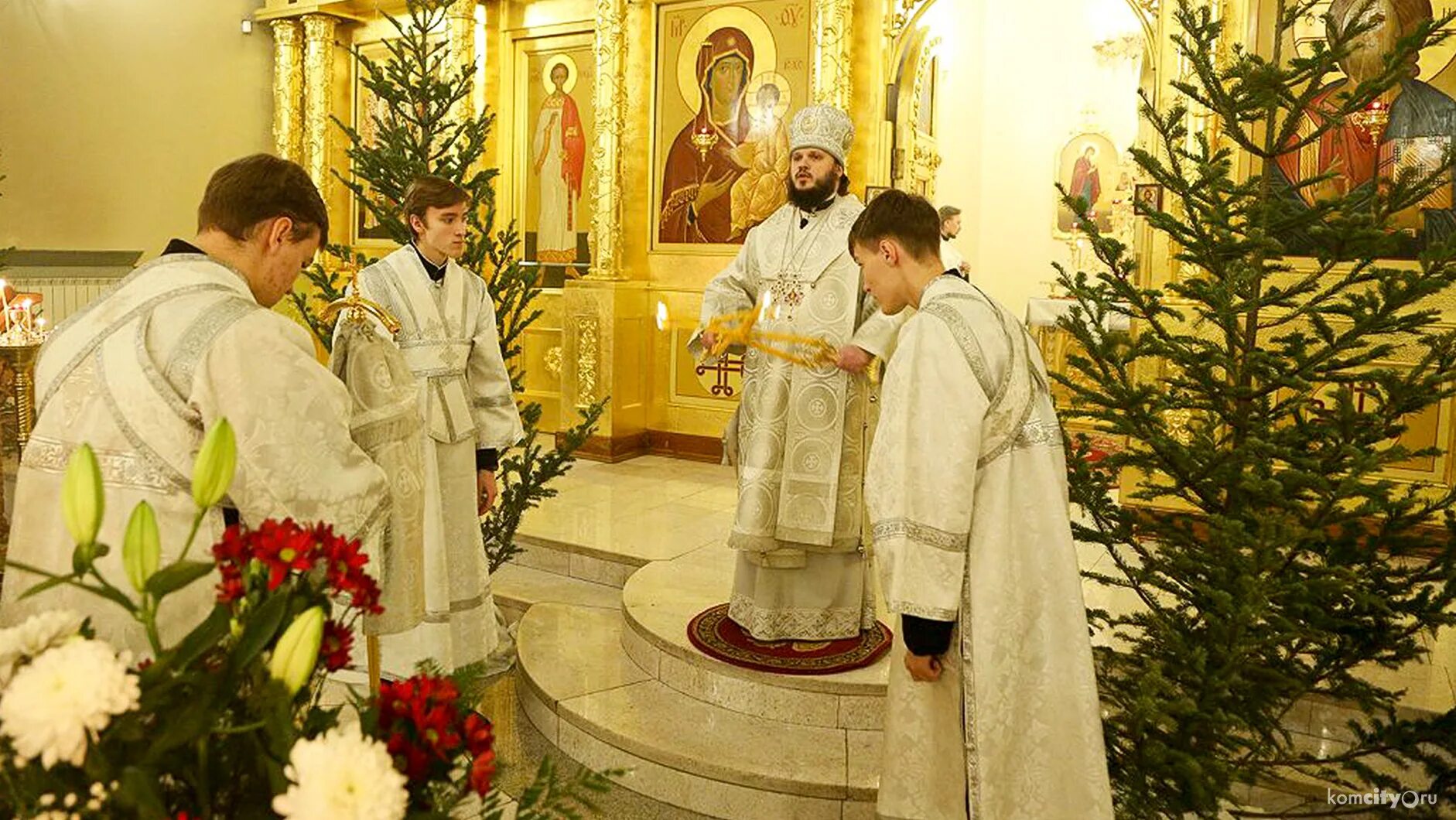 сколько длится всенощное бдение в сочельник