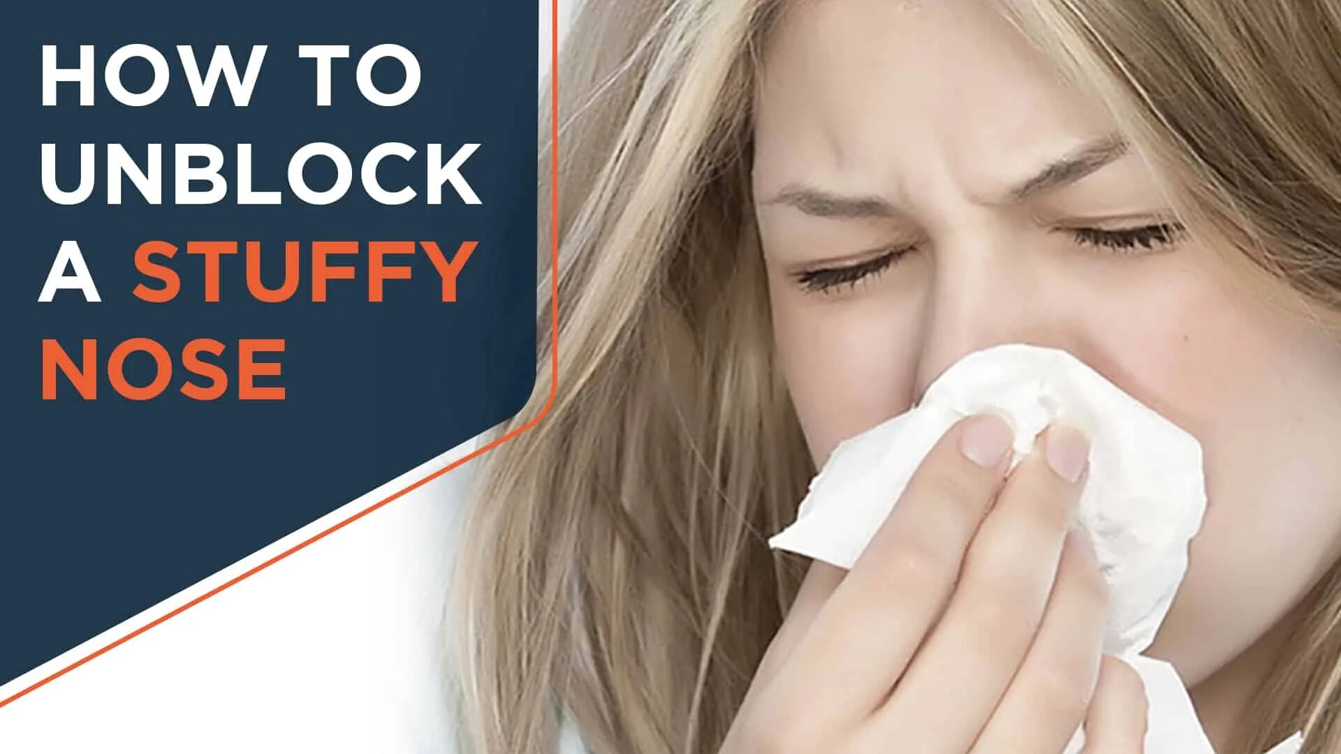 Stuffy nose. Blocked nose. stuffy nose cough.