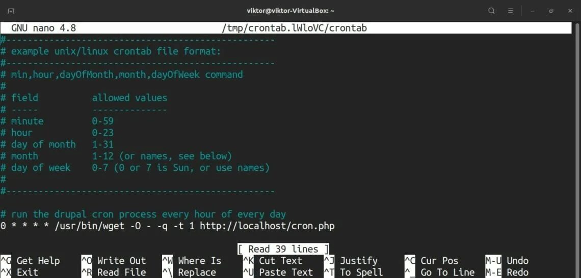 Cron Linux. Кронтаб линукс. Task Scheduler в Linux. Формат файла crontab.