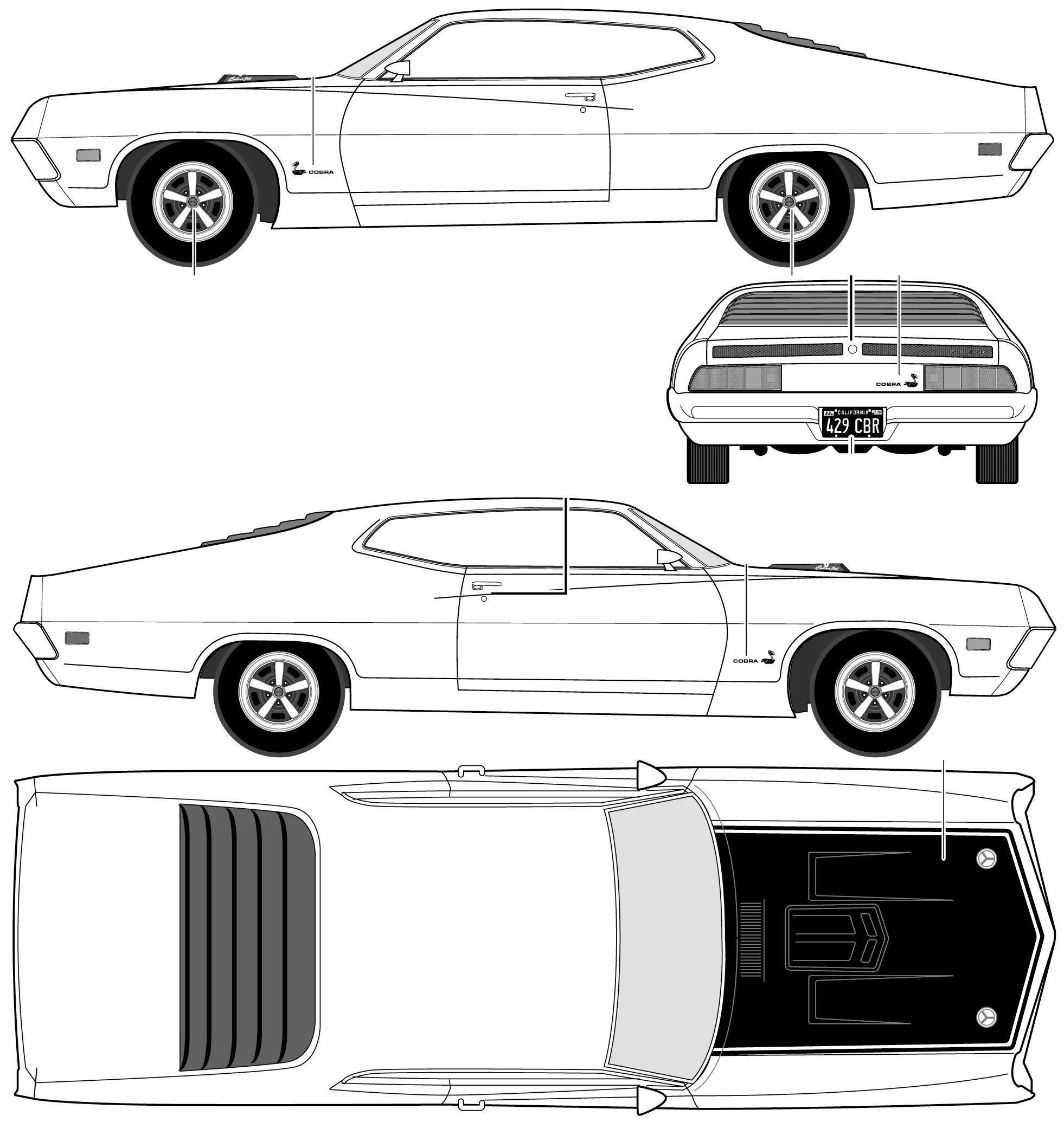 Dodge Charger 1969 Blueprint. Ford Mustang 1969 чертеж. Dodge Charger Blueprint. Ford Mustang 1969 Blueprint. Референс машины