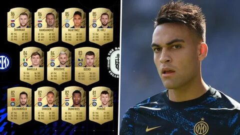 FIFA 22 ratings: Handanovic, Martinez & Inter's best players revea...