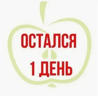 Напоминаем что последний день