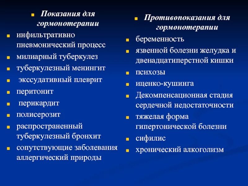 Терапевтический туберкулез. Противопоказания туберкулез. Милиарный туберкулез менингит. Гормональная терапия туберкулеза.