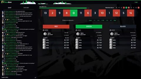 gamdom roulette page csgo gambling.