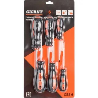 Набор отверток gigant