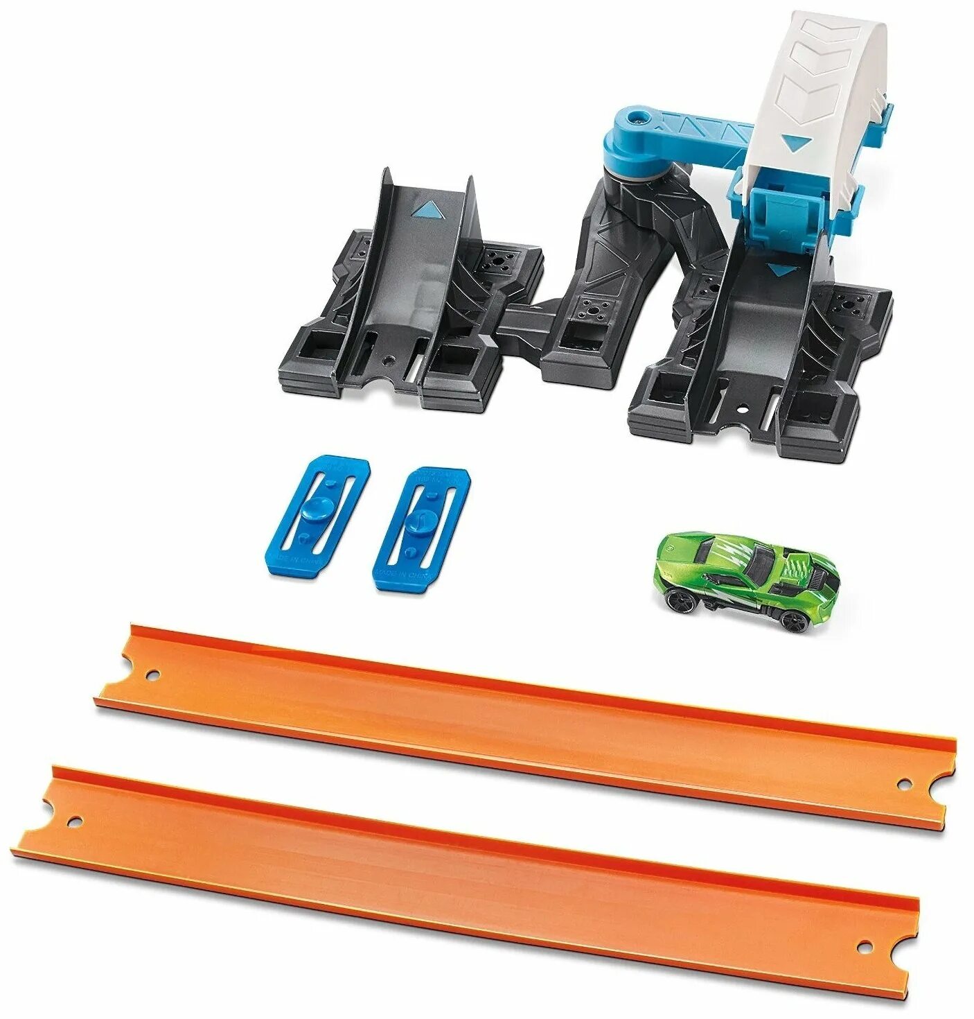 хот вилс трек билдер. трек hot wheels stunt box flk89. набор конструктора трасс hot wheels. Hot wheels.