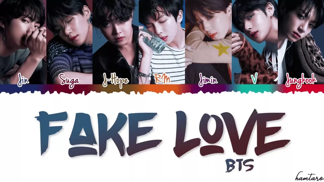 Когда вышла песня love love. БТС fake Love. БТС факе лов. БТС Феки лов.