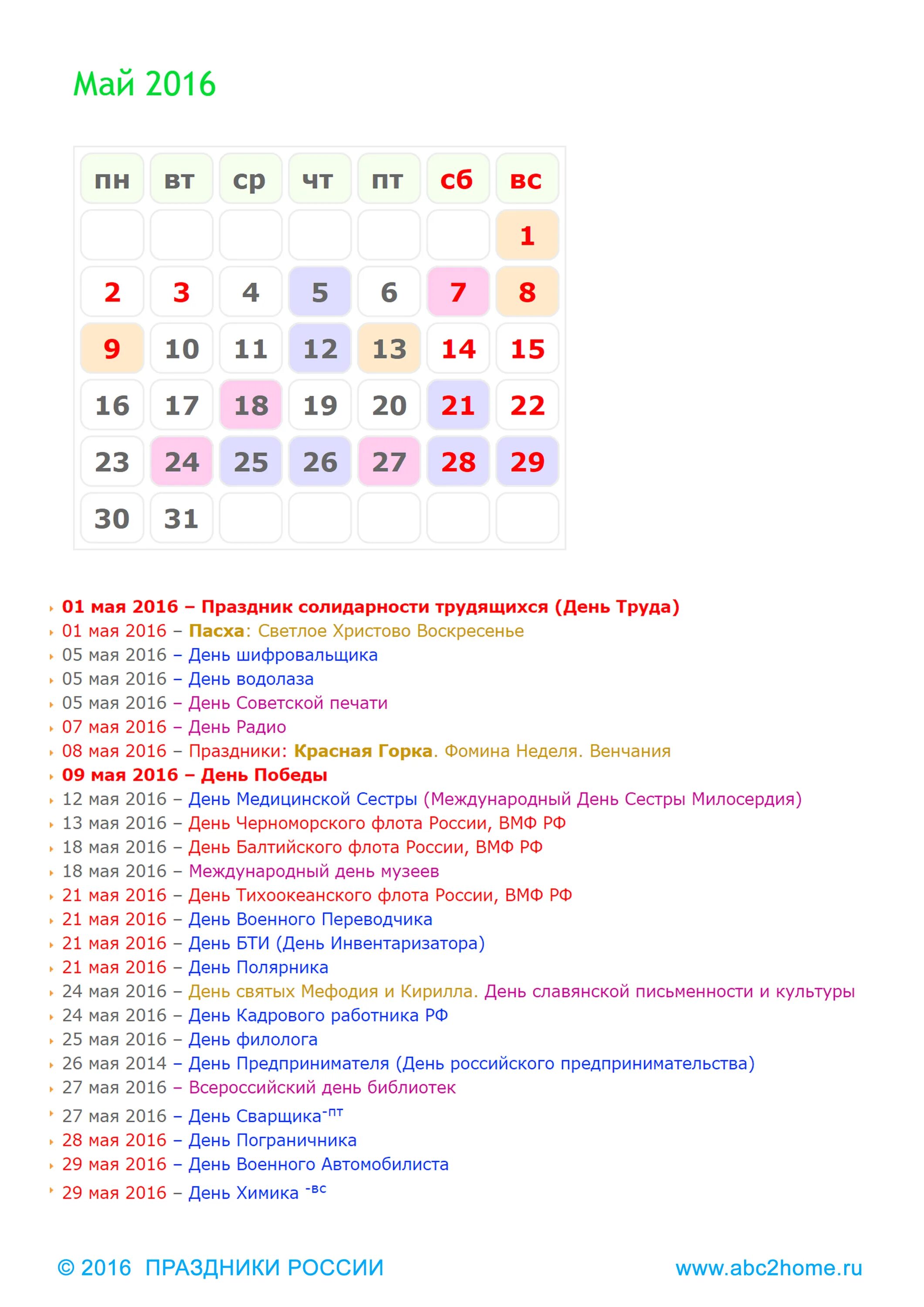 Май праздники в россии календарь. Праздники мая. Праздники в Мак. Праздники в мае в России. Профессиональны епращдники в мае.