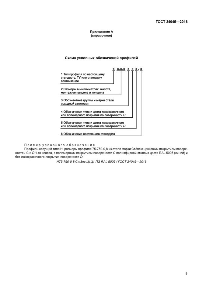 Оцинкованное покрытие гост. ГОСТ 24045-2016 профнастил. Профиль стальной листовой гнутый ГОСТ 24045-2016. Н75-750-0.8 по ГОСТ 24045-2016. ГОСТ 24045-2016 профнастил сортамент.