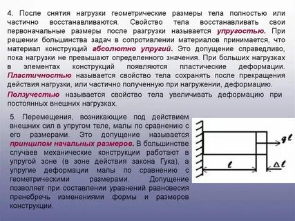 Свойства восстанавливающей силы