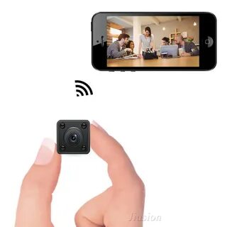 Беспроводной Wi-Fi IP мини камера Micro Cam Датчик Движения ночное видение ...