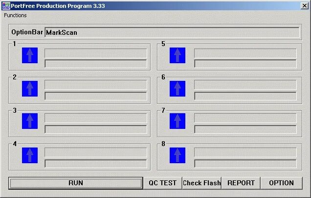 Программа v 3. Программа Production. Check Flash. Production program. 3.1 Special program.