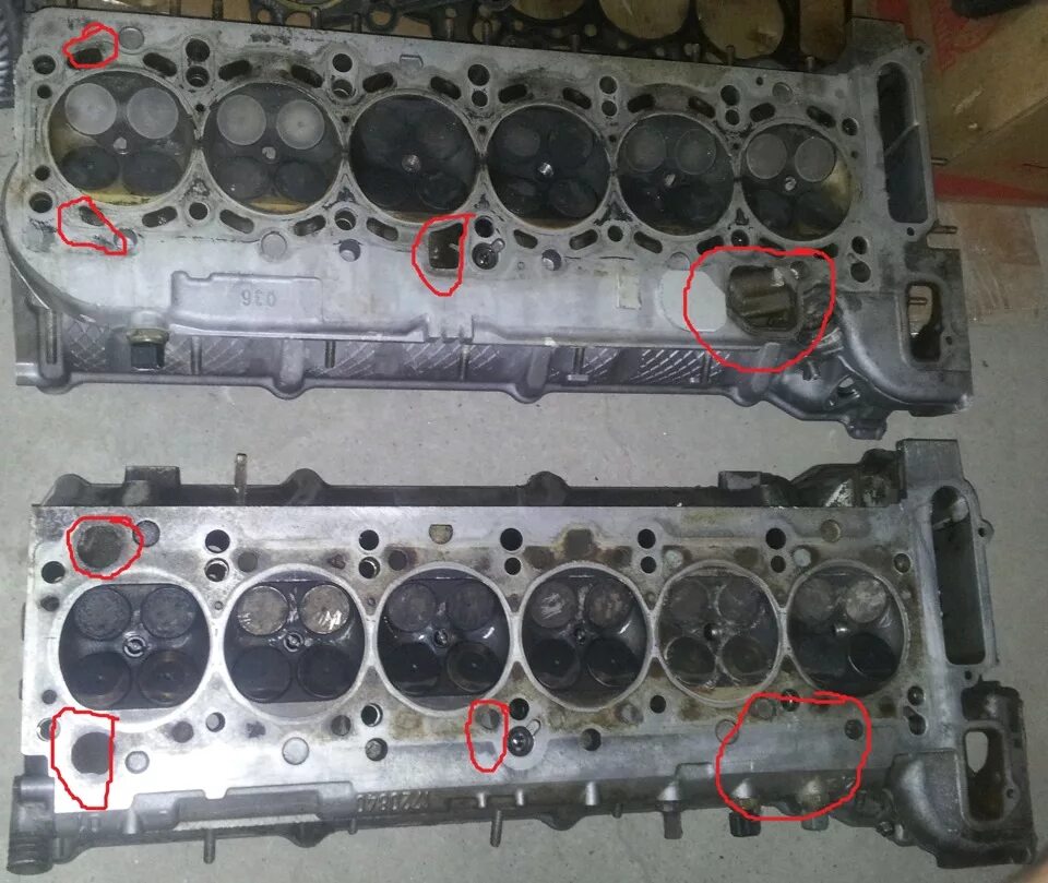 ГБЦ BMW m50. Головка блока м54 б2.2. ГБЦ БМВ м54. ГБЦ БМВ М 52 2.5. Разница в прокладках гбц