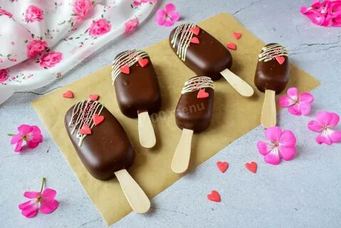 Муссовые эскимо на палочке рецепт