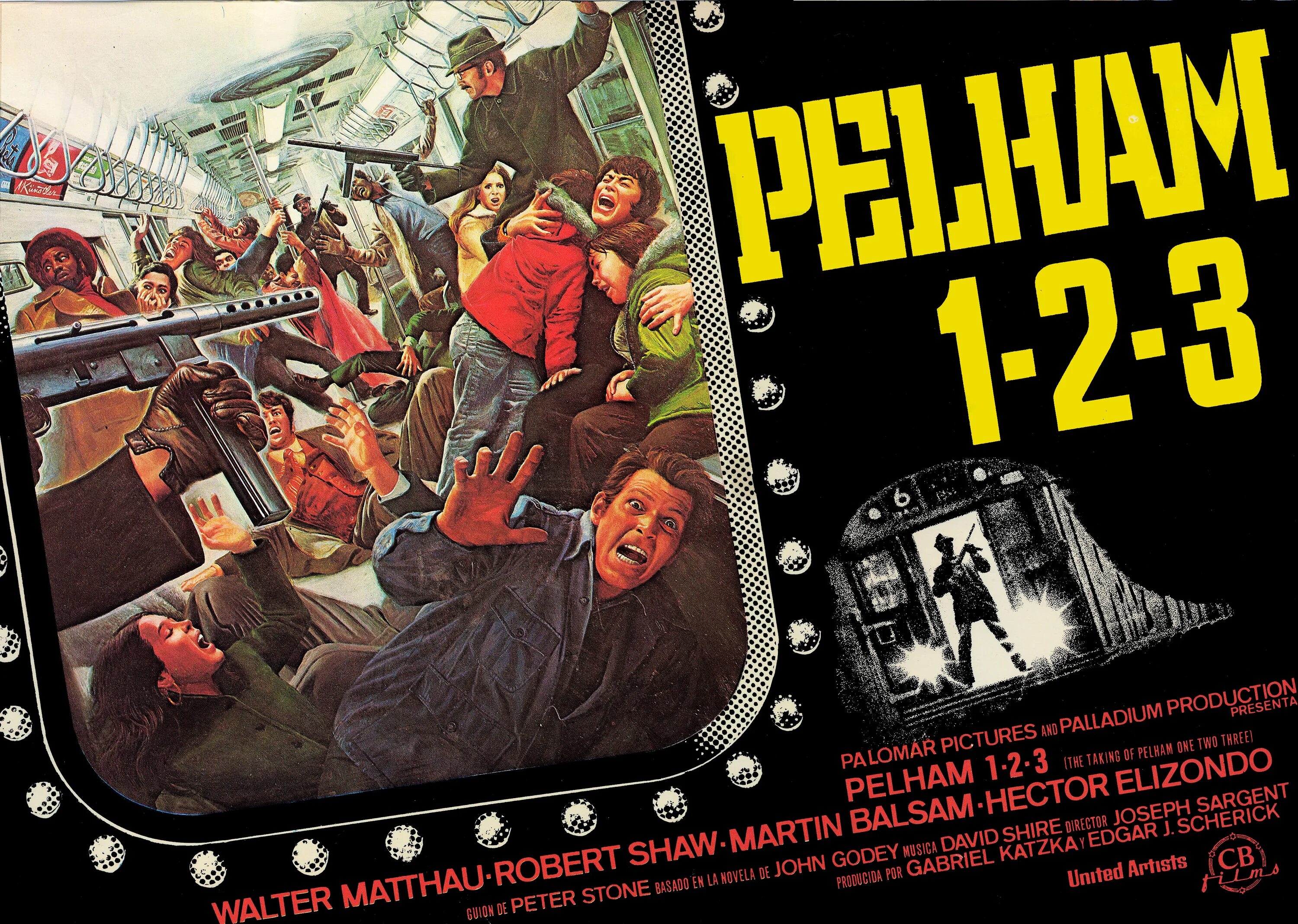 Захват поезда Пелэм 123. The.taking of Pelham one two three Постер.