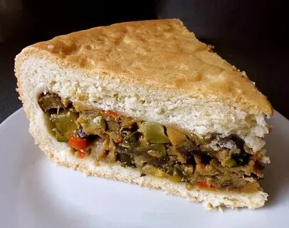 Пирог с овощами в духовке