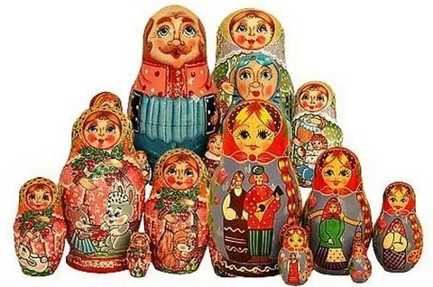 Матрешка традиционная игрушка