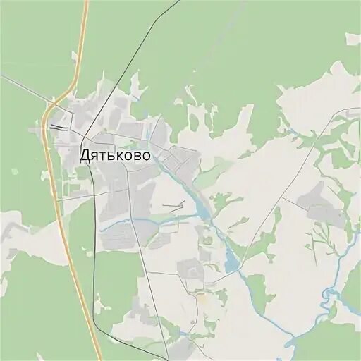 Карта дятьково