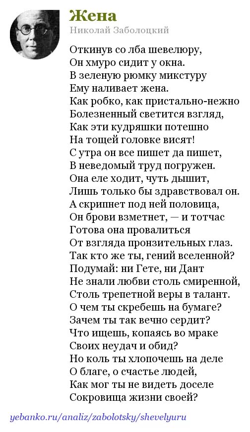 Анализ стихотворения николая заболоцкого. Заболоцкий стихотворение жена. Н Заболоцкий стихи. Лучшее стихотворение Заболоцкого.