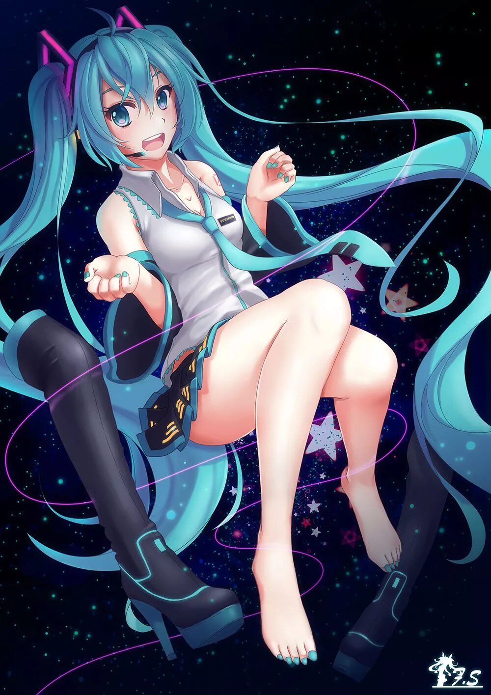 Hatsune miku rule 34. Мику Хатсуне фута. Хатсуне Мику append. Хатсуне Мику feet. Мику Хатсуне Wokada фут.