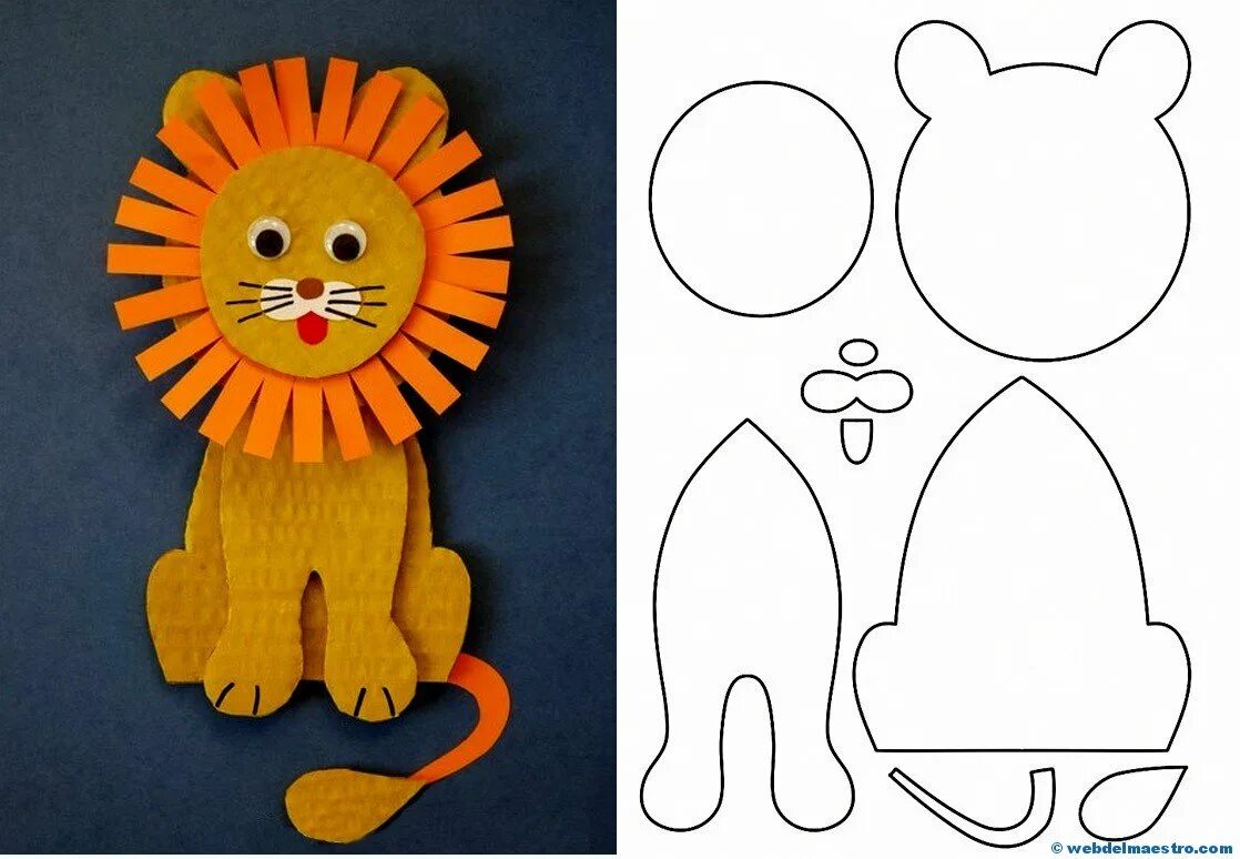 поделки из цветной бумаги. интересные аппликации для детей. аппликация. потделка из уветной бумаги. необычная аппликация.