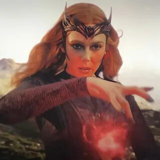 wanda maximoff icon scarlet witch doctor strange in the multiverse of madne...