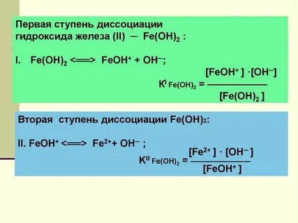 Гидроксид бария сильный электролит