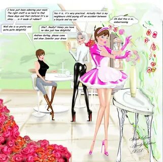 Comic forced feminization
