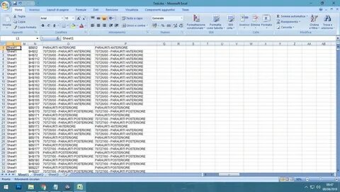 Excel xlsx