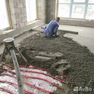 Стяжка пола за 1 день