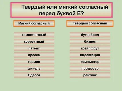 Декан мягкий или твердый согласный