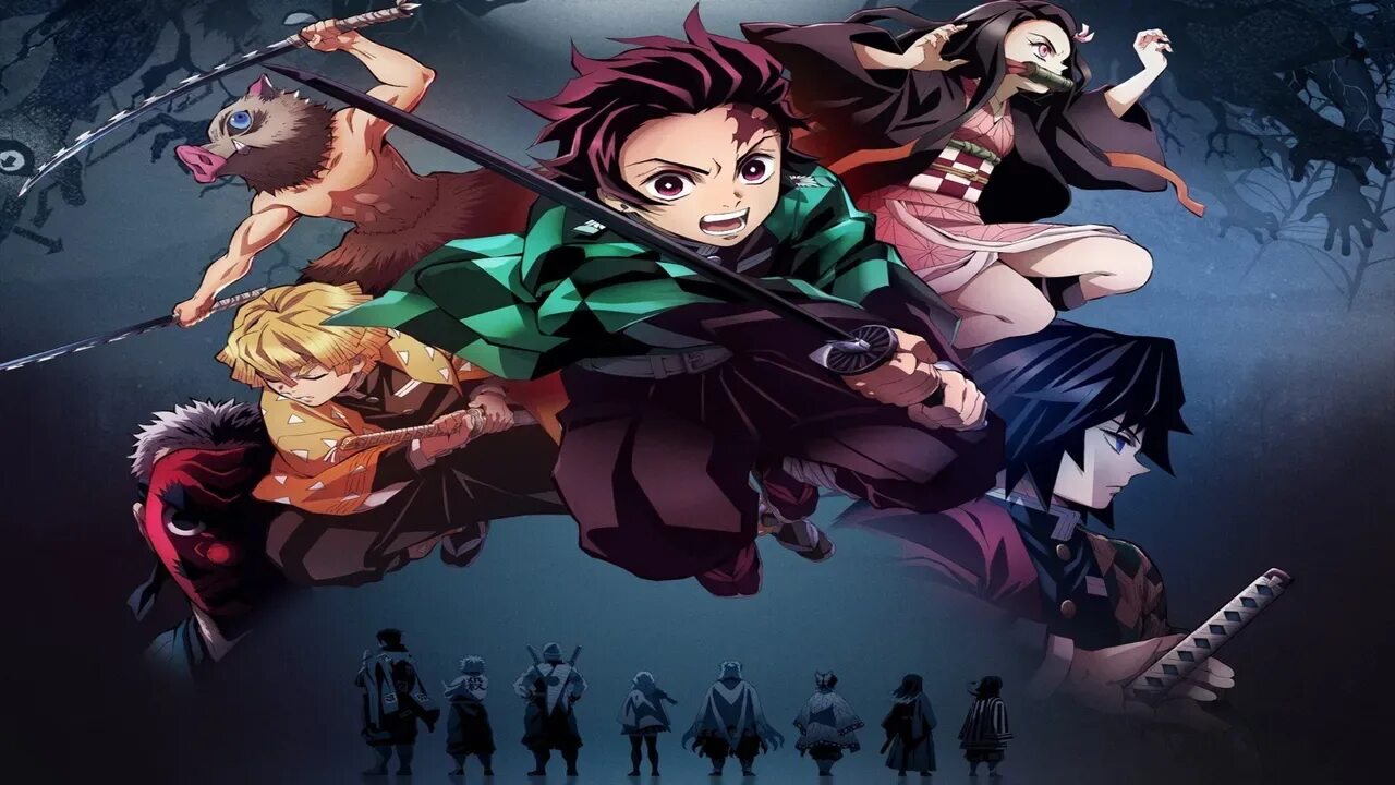 Дата выхода всех серий клинок рассекающий демонов. Demon slayer kimetsu no yaiba. демон slayer kimetsu no yaiba. клинок рассекающий демонов 1 часть.