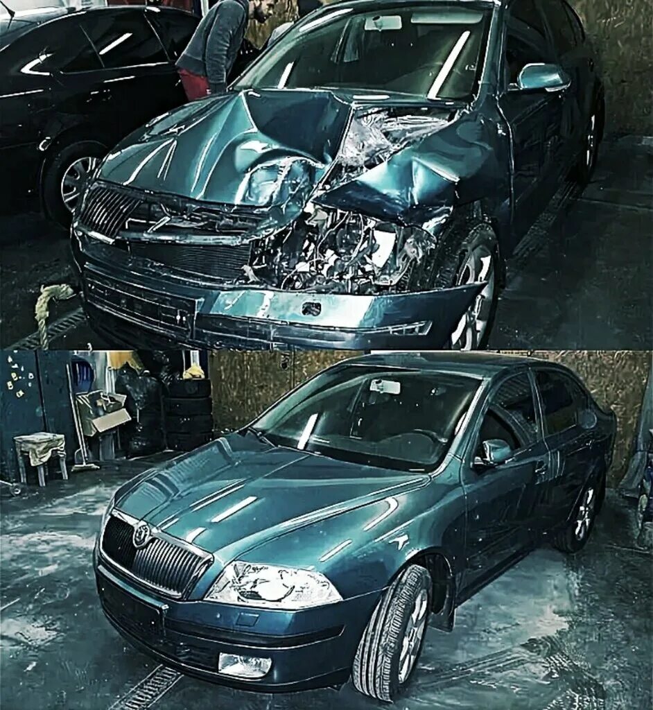 машина до и после ремонта. битая машина. восстановление автомобилей после дтп. битые машины. восстановление автомобилей после дтп.