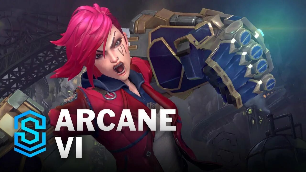 Вай из аркейн скин. Arcane vi Skin. Вай вайлд рифт. Arkein игра. Vi arcane